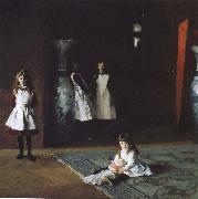 John Singer Sargent Bo Aite daughters USA oil painting artist